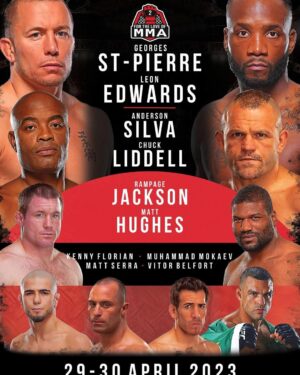 Anderson Silva Instagram - Looking forward to meeting all my fans on April
29-30 in Manchester U.K. with many other UFC stars at For the Love of MMA. I will be signing autographs and taking pictures with fans. See you there, grab your tickets at www.fortheloveofmma.co.uk