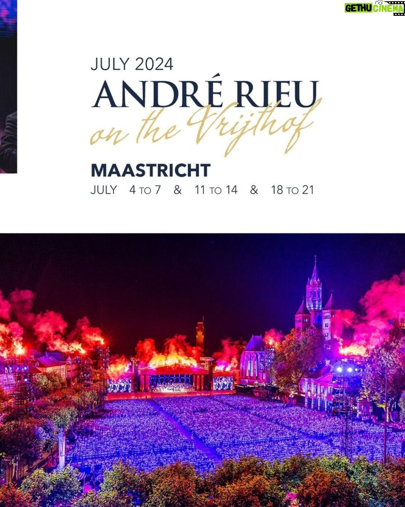 André Rieu Instagram - Over 70 concerts are already scheduled for this year. And more to come! 🌎✨ For tickets visit andrerieu.com (Link in bio)