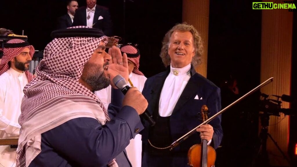 André Rieu Instagram - From Bahrain, with love ❤️ For tour dates visit andrerieu.com (Link in bio) 🎥 André Rieu شوبخ (Shuwaiekh) + تبين عيني (Tabeen Ayni) Live in Bahrain, @faisal_al_ansari - @aldana_amp Kingdom of Bahrain