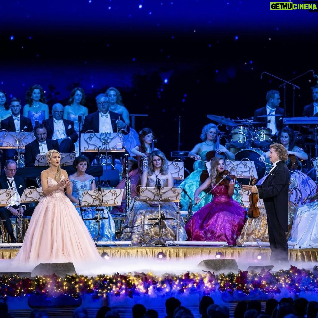 André Rieu Instagram - 🎶✨ Still humming the tunes from Maastricht’s Christmas concerts! Micaëla’s performance of Vocalise, combined with the graceful moves of Team Illumination, left us in awe. Don’t miss out on the Christmas magic next year—grab your tickets for 2024 at www.andrerieu.com/tour (Link in bio) 🎄🎟️ Maastricht, Netherlands