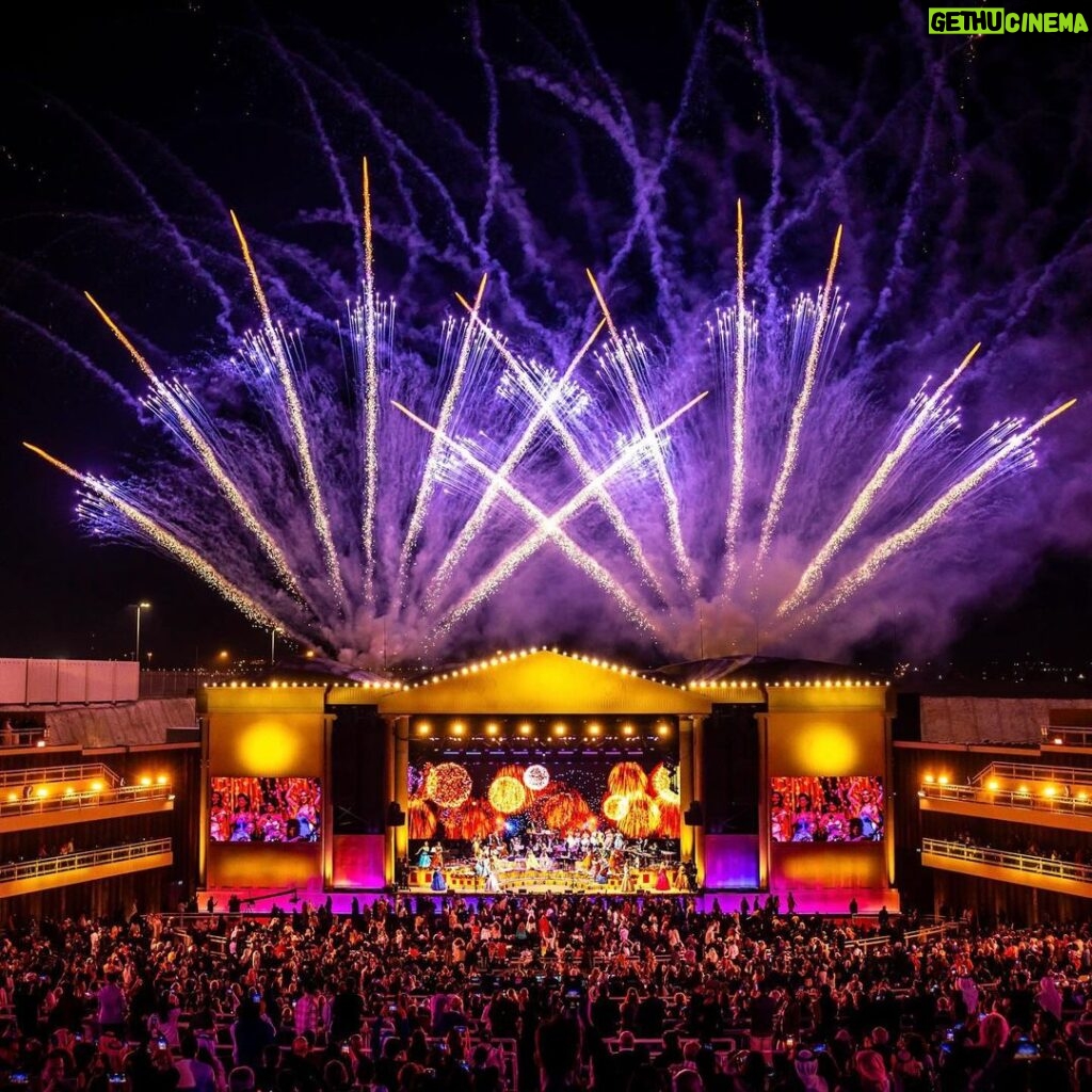 André Rieu Instagram - Feeling the Bahrain love long after the final encore! 🎵🤍❤️ Enjoy the 2023 Bahrain concert on the official André Rieu YouTube Channel. Link in stories and bio. #bahrain @aldana_amp #concert #livemusic #andrerieu #johannstraussorchestra #andrerieu #violin Kingdom of Bahrain