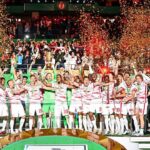 André Silva Instagram - We deserve this title! 🏆🎆 It was an intense night full of emotions! We overcome all the challenges until the ever last minute! Always believing in ourselves no matter what! 💪 Thank to all your support in this journey! Olympiastadion Berlin