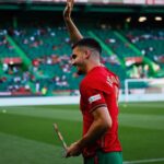 André Silva Instagram - É bom recordar mais um marco! Obrigado pela distinção das 50 internacionalizações ao serviço da Seleção Nacional 🇵🇹 9 de junho 2022 Estádio José Alvalade