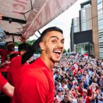 André Silva Instagram - It feels great celebrating our title 🏆💥