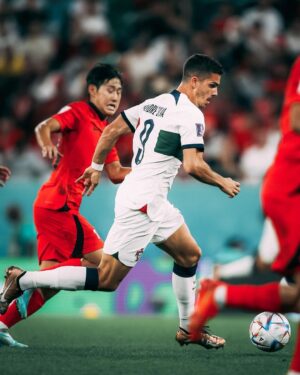 André Silva Instagram - Conseguimos atingir os primeiros objetivos! Oitavos de final e liderança do grupo 💪 
Foco no próximo desafio! Vamos Portugal 🇵🇹