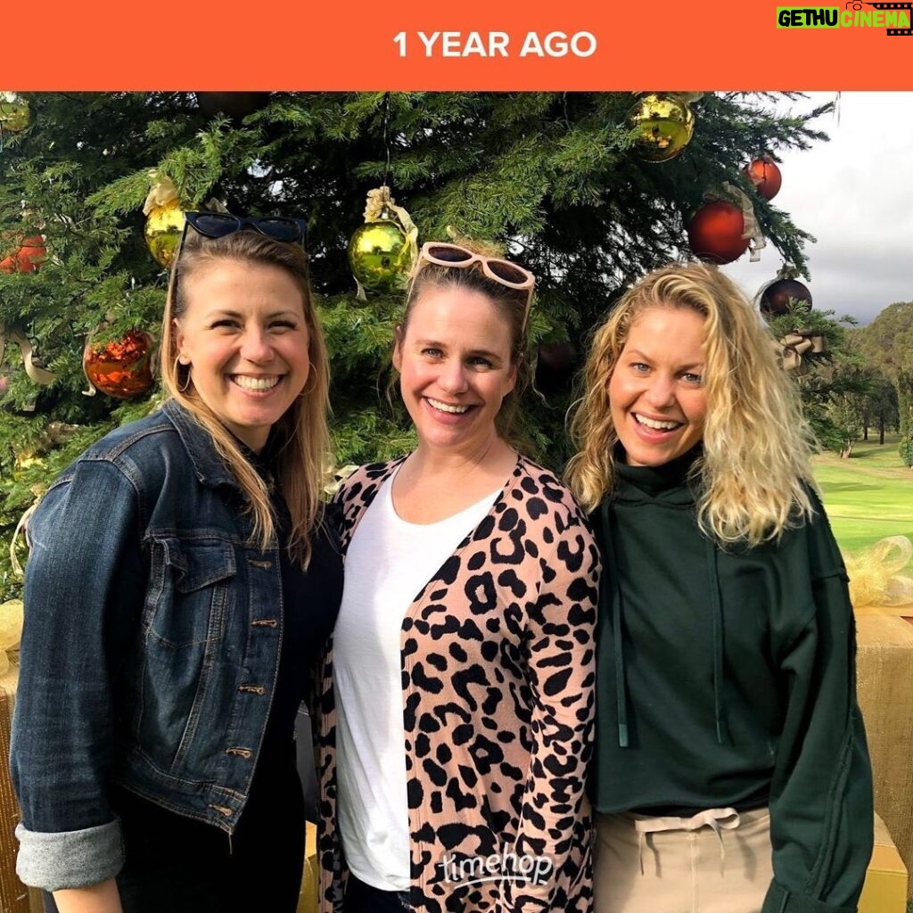 Andrea Barber Instagram - #TBT Our holiday getaway to Ojai a year ago. Missing my She Wolves today. And every day. ❤️🐺