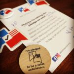 Andrea Barber Instagram - Take the pledge to vote. All it means is making a promise that you’ll vote on or before November 3rd. 🗳 That’s it! @werethepeopleorg will be your accountability buddy and help with any questions you have AND send you free stuff. Really, it’s a win/win/win. 😉 Link in bio.