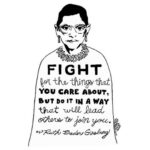 Andrea Barber Instagram - Thank you for everything you did for us. Rest In Peace, RBG. 💔