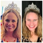 Andrea Barber Instagram - Today I turn 45. 🥳 Every year my mom takes a picture of me wearing the “birthday crown,” which is the same crown she wore the night she was crowned Prom Queen in high school - also coincidentally, the same night my dad proposed to her 60 years ago! 💍 This is my first birthday without her. Today I’m filled with gratitude for her, this tradition she started 45 years ago, and all of these priceless pictures. What a gift! The last thing she gave me was this crown. I promised her I would solder the parts that have come loose and keep it safe forever. 💞👑 Thanks, Mom. I miss you. 💫
