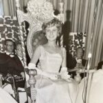 Andrea Barber Instagram - Today I turn 45. 🥳 Every year my mom takes a picture of me wearing the “birthday crown,” which is the same crown she wore the night she was crowned Prom Queen in high school - also coincidentally, the same night my dad proposed to her 60 years ago! 💍 This is my first birthday without her. Today I’m filled with gratitude for her, this tradition she started 45 years ago, and all of these priceless pictures. What a gift! The last thing she gave me was this crown. I promised her I would solder the parts that have come loose and keep it safe forever. 💞👑 Thanks, Mom. I miss you. 💫