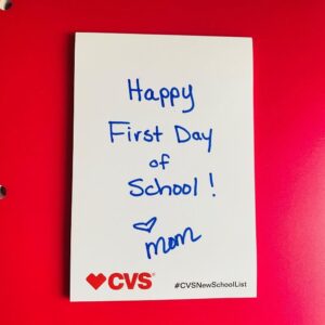 Andrea Barber Instagram - Our “school room” is ready for distance learning and I’m thrilled to be working with @CVSPharmacy as a #CVSPartner as we head back to school!

I love that @CVSPharmacy has everything I need to instill confidence in each member of our family, particularly with two teenagers now at home for the forseeable future. Self-care and wellness are SO important these days; we can’t forget to take care of our bodies as well as our brains, which is something I constantly try to remind my kids as they grow older. CVS has all of the traditional school supplies we need and, even more importantly, items that are vital for our holistic health like vitamins, germ kits, and even personal hygeine items like body wash and deodorant that help us feel healthy, clean, and put together even when we're doing school in our sweatpants some days! Thank you to CVS Pharmacy for helping us feel prepared and enthusiastic as we begin this new chapter and check out the link in my bio to see what CVS has to offer this season! What’s on your back-to-school list? 📚✏️ #DiscoverCVS #CVSNewSchoolList