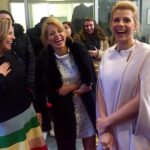 Andrea Barber Instagram - My favorite photo from four years ago - the premiere day of Fuller House. How I wish I could bottle up this love and share it with the world. Missing my She-Wolves tonight. ❤️🐺🏡 (📸: @kaitiemcg)