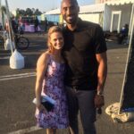 Andrea Barber Instagram - I met Kobe in 2016 after the Teen Choice Awards. He came up to me and said, “My kids love your show. Congrats on the award!” My mouth was agape for days. A class act, a humble man. Praying for his family and the other families involved. 💔💜💛 #RIPKobe