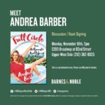 Andrea Barber Instagram - I’ll be at Barnes & Noble Upper West Side on Monday, November 18 at 7pm. Come by and say hi! I’ll be speaking and signing books! 📚