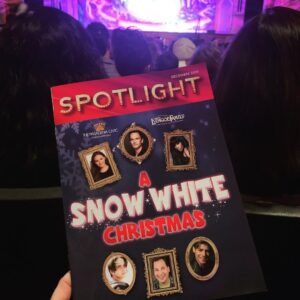 Andrea Barber Instagram - Loved seeing @michaelcampion play Prince Harry in A Snow White Christmas! ❄️🎄🍎 Bravo, Michael - you were fabulous! 👏🏻 (Also, nice photo bomb @soni_nicole! 😂)