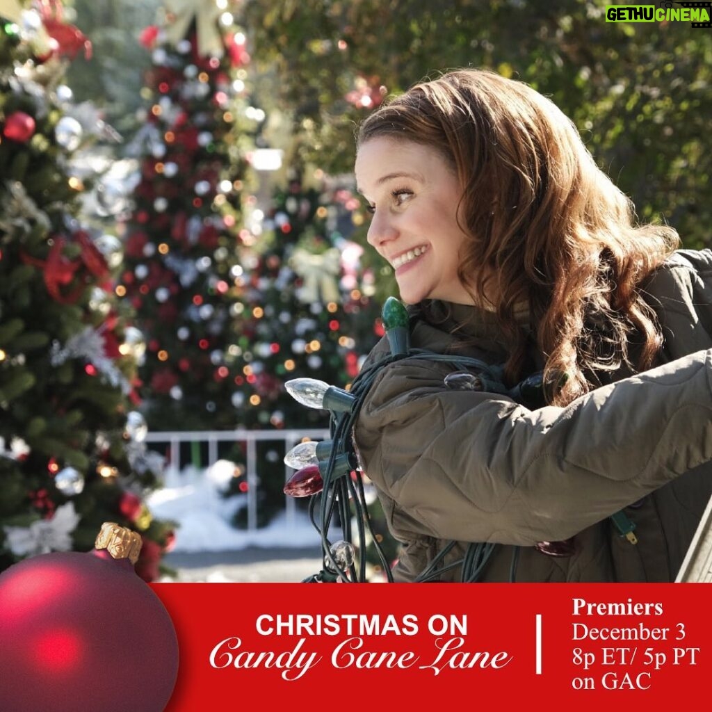 Andrea Barber Instagram - My first Christmas movie, CHRISTMAS ON CANDY CANE LANE, premieres this Saturday, December 3rd on @gactv! This movie is produced by one of my closest and longest-standing friends of 35 years, @candacecbure. I love Candace. She has been a wonderful friend over the course of many ups and downs in our lives. We don’t agree on every issue, and that’s okay! Our friendship is stronger than our differences. ❤️ I love this movie for a lot of reasons, one of which is because I relate so deeply to my character, Ivy Donaldson. Navigating divorce, single motherhood, learning to co-parent around the holidays, grieving the loss of a parent - I saw a lot of myself in Ivy and tried to bring all of those complicated emotions to my character. Which brings me to an important point… To see aspects of yourself play out on a TV screen can be a transformative and affirming experience. Finding characters you can relate to on a deeper level is significant. Which is why representation matters. My wish is that this network, which is named Great American Family, considers the power and responsibility of representation and inclusion. Because every child, from all walks of life, should be able to watch movies, see themselves reflected on their TV screens and think, “My family is great, too.” ❤️