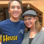 Andrea Barber Instagram - Ummm people...@michaelcampion took over my vlog AND edited the entire thing by himself! Mind blown! 🤯 Check it out! (Link in bio) He shows parts of Stage 24 that even I had never seen! 😱 #fullerhouse #vlog #youtube Fuller House Stage 24