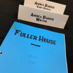 Andrea Barber Instagram - Sweet cheese, my first table read as the writer! 🖊🎬 Fuller House Stage 24