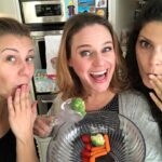 Andrea Barber Instagram - I’m the special guest on the @neverthoughtidsaythis podcast this week! Wherein @jodiesweetin, @theceliabehar and I discuss puberty and periods. And they teach me an alternate meaning of “tossing a salad.” 😳🥗 Link in bio to listen! (P.S. don’t listen around little ears! 🙈😂)