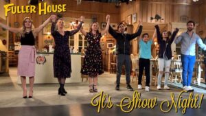 Andrea Barber Instagram - New vlog is up! First taping of @fullerhouse Season 5! 🎬 Link in bio. #fullerhouse
