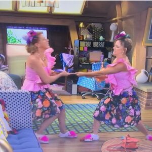 Andrea Barber Instagram - After much deliberation with the entire Fuller House costume department...we are excited to announce the winners of the 8th Annual #KimmyGibblerCostumeContest 2019 are... @jennyescott and her partner in crime, @avascott334!! We were so impressed by their creativity, attention to detail, reenactment of the Miss Susie song, and their fascinators!! (We were particularly impressed with the cats made out of cotton balls!) Congrats and well done, ladies!! 👏🏻👏🏻👏🏻 Thank you to everyone who participated! Each and every one of you made me smile, laugh and beam with joy. ☺️ I’m lucky to be part of this big tribe that celebrates being quirky and different. The world needs more of that. ❤️