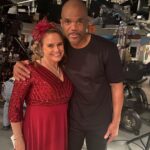 Andrea Barber Instagram - Why am I wearing a formal gown standing next to the amazing rap legend @kingdmc? 😎Tune into an all new @nickthatgirllaylay on Thursday at 7:30p! 🎤🎶 @nickelodeon