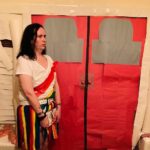 Andrea Barber Instagram - The WINNER of the 10th Annual Kimmy Gibbler Costume Contest is… @icstarsnureyes! 🎉🌈 It’s always so so so so SO hard to choose just one winner each year, and this year was no exception. But I loved Lauren’s creativity, attention to detail, and huge effort - she created the famous red front door, siding, and scarves entirely out of construction paper! 🤯 All of these qualities remind me so much of Margaret, who always put so much love into the costumes she made for me. ❤️ THANK YOU to everyone who took the time to create such incredible Gibbler Style! You all make my heart so full. ❤️🏡 #KimmyGibblerCostumeContest2021 #kimmygibblercostumecontest