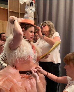 Andrea Barber Instagram - When Margaret, our seamstress on Fuller House, passed away last month, I spoke at her funeral about how her costumes were admired and recreated all around the world, in small part thanks to the #KimmyGibblerCostumeContest each year. She was so touched by all of your submissions in past years. So to honor Margaret, her extraordinary talents and her legacy, let’s celebrate 10 years of the #KimmyGibblerCostumeContest! 😱🥓🍳🎃👻