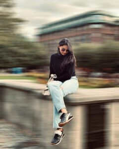 Andrea Jeremiah Instagram - Be still while the world🌪️ 📸 @nazeef_btos
