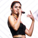 Andrea Jeremiah Instagram - North south east or west College gigs are always the best 🧨🧨🧨 Thank you #vitchennai for an unforgettable night ❤️‍🔥❤️‍🔥❤️‍🔥 📹 edit @jambu.nxt Cover pic @varshithaa.govardan MUH @prakatwork #thejeremiahproject #onstage #live #music #tamil
