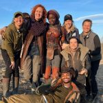 Andrew Bachelor Instagram - One of the best times I’ve!! Glad yall are loving the show! ❤️❤️❤️ #TheWalkingDead #TheOnesWhoLive