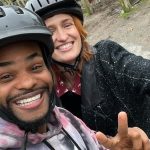Andrew Bachelor Instagram - One of the best times I’ve!! Glad yall are loving the show! ❤️❤️❤️ #TheWalkingDead #TheOnesWhoLive