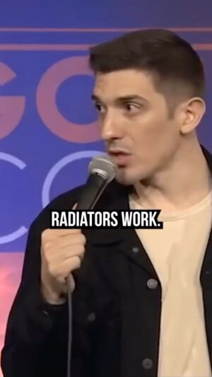 Andrew Schulz Instagram - New Yorkers… Radiator Season begins today. 

Tourists, don’t ask us about the sound. We don’t know. Just enjoy the sweet winter jazz.