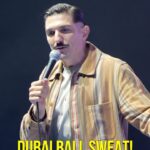 Andrew Schulz Instagram - Abu Dhabi show was phenomenal. It’s surreal that we watched UFC 294 Saturday, then did our show in the same arena the next day 🤯. I was honestly shocked, and not just bc the dudes don’t wear underwear. I expected the crowd to be extremely conservative and unforgiving of “edgy” jokes. They were the exact opposite. The jokes I was most concerned about were probably the ones they laughed the loudest at. They want the release. Comedy provides that. It turns out we all love some dark and twisted shit as long as it’s got some love in it. I genuinely hope more comics do shows there. The people want it and they’re ready to laugh at it all. Even the Chamakis. #TheLifeTour 🎥 @valafilms Abu Dhabi, U.A.E.