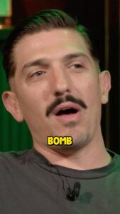 Andrew Schulz Instagram - This is PAINFUL for me to watch. WHAT A MONUMENTAL BOMB. Never let me near a drum-pad again. Thank you ecstasy for numbing the pain until now. @blondish I blame you. Amazing edit that heightens embarrassment @chifftie 🤌