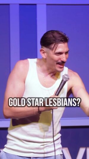 Andrew Schulz Instagram - Gold Star Lesbians still need a proper staffing 💅🪵✂️

CALGARY see you Sunday at the @greatoutdoorscf 

Great edit @chifftie 💪