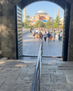 Andrew Schulz Instagram - Took a little trip to the center of the world…

“If the world was a country. The capital would be Istanbul” - Napoleon. 

“All roads lead to Rome.” was not referencing Rome, Italy. It was referencing “Nouva Roma” and the new capital of the Roman Empire, Constantinople.
