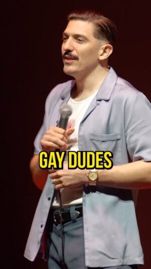 Andrew Schulz Instagram - Gay Dudes NEED Women…

#TheLifeTour 

Great edit @chifftie