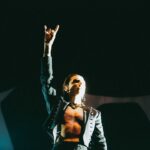 Andy Biersack Instagram - 𝐍𝐨 𝐏𝐥𝐚𝐜𝐞 𝐥𝐢𝐤𝐞 𝐋𝐨𝐧𝐝𝐨𝐧 // 𝐅𝐢𝐧𝐚𝐥 𝐒𝐜𝐞𝐧𝐞 Thank you Wembley for an incredible ending to the year and to The Phantom Tomorrow/ The Mourning era. I hope you all have a great holiday season, see you in 2024 🖤 📷 @iancoulsonmedia Wembley Arena