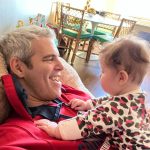Andy Cohen Instagram - Tummy Time on my chest 💕