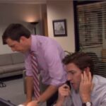 Angela Kinsey Instagram - Andy thinks every office needs an end of the day tradition and I kinda agree! 😂 Today on Office Ladies we are breaking down Doomsday! Thanks for sending in your questions and comments. Link in bio to listen. Happy Wednesday! ❤️🎙️ #officeladies