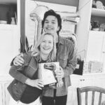 Angela Kinsey Instagram - Happy 15th birthday Jack! I love you so much and I will treasure forever the look on your face when you opened this gift. 😂 But hey, if you have a fantastic head of hair… you should have your own blow dryer. ❤️🎂🎉