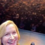 Angela Kinsey Instagram - Last Friday in Vancouver at @jflvancouver with my bff @msjennafischer ! Thanks to everyone who came out to spend their evening with us! ❤️#flashbackfriday #officeladies