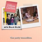 Angela Kinsey Instagram - The Party Planning Committee just got a new member... today on Office Ladies we talk with singer/songwriter and Office superfan @billieeilish ! We had so much fun getting to know Billie and her knowledge of The Office is next level! We talk about all things The Office and she destroys us in an Office trivia quiz. As Michael would say this interview is a “win, win win!” *Link in bio to listen! ❤️🎙️ #officeladies
