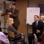 Angela Kinsey Instagram - Every time we got to this dialogue… I lost it: Kevin: As has Kevin! Angela: With who? Kevin: She goes to another school. 😂 Today on @officeladiespod we have Greg Daniels in the studio with us! He shares about directing this episode and we have fun behind the scenes stuff! Link in bio to listen! ❤️🎙️