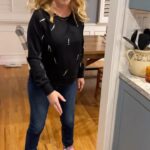 Angela Kinsey Instagram - Happy New Year from a mom who just realized she can still go backwards around a corner on her roller skates… wishing you all the best for 2024! 🥰 🛼
