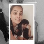 Anita Hassanandani Instagram - The chapaakkkk trend just for fun!! With my babbybabbyyyyybabyyyyybooooo 😂😍♥️ Oh n I forgot to mention bank balance paaaaniiiii mein gayyyyaaa chapakkkkk 💦 @rohitreddygoa