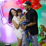 Anita Hassanandani Instagram - When our little one turned 3! You know it was a superhit party when you have to keep finding your little one 😂 Thank you @jumbletumble.grand for these beautiful memories ❤️ your play area is perfect for all age groups! Aaaru and his friends had a BLAST 💥 The amazing food was the icing on the cake 🥰🤩 @cottoncandyeventz what can I say bout the decor… Aaru can’t stop talking bout the pawpatrol balloons 🎈 it was all exactly how we had imagined. Love the returns @thelittlegift.co The jackets are absolutely cute! Can’t wait for Aaru to get into it 💯 Of course yummiest organic cotton candy by @cottoncandycasa ⭐️ 📸 @memoriesbyvedant your captures are priceless ✨ Last but not the least thank you each one of you who made it to make my Aarus birthday so so so special 🌈