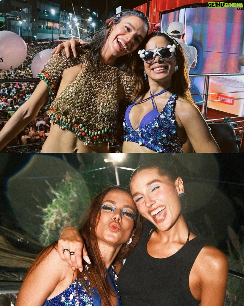 Anitta Instagram - Day 1, carnaval 2024 💙 Salvador, Bahia Salvador, Bahia, Brasil