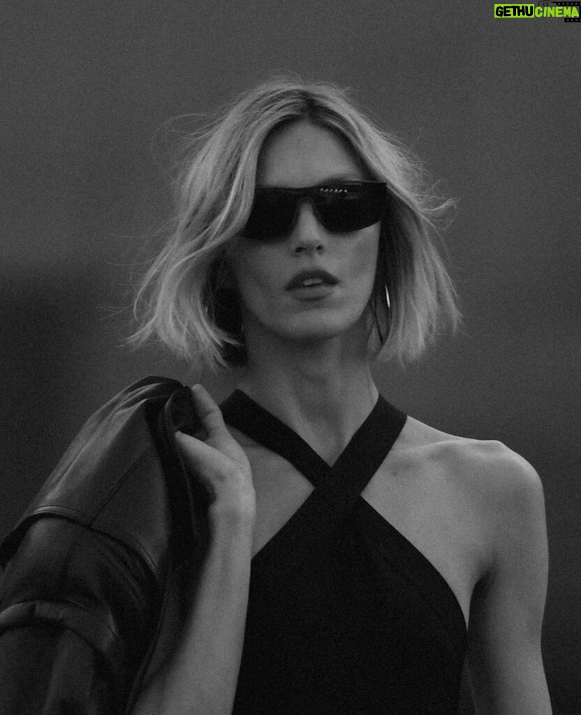 Anja Rubik Instagram - Berlin with Saint Laurent by Anthony Vaccarello Summer 24 Berlin, Germany